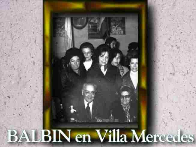 RICARDO BALBIN en Villa Mercedes (San Luis) 1973