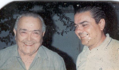 Ricardo Balbín y Osvaldo Balbín su hijo