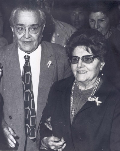 Ricardo Balbín e Indalia Ponzetti, gentileza Jorge Tellería